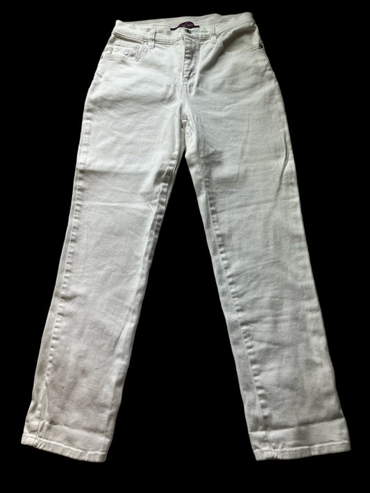 Gloria Vanderbilt White Amanda Jeans