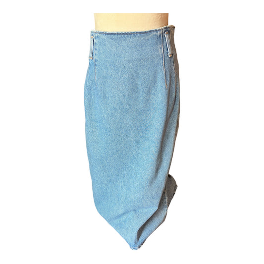 No Boundaries Blue Jean Skirt