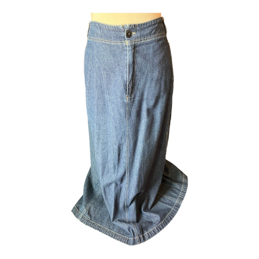 White Stag Blue Jean Skirt