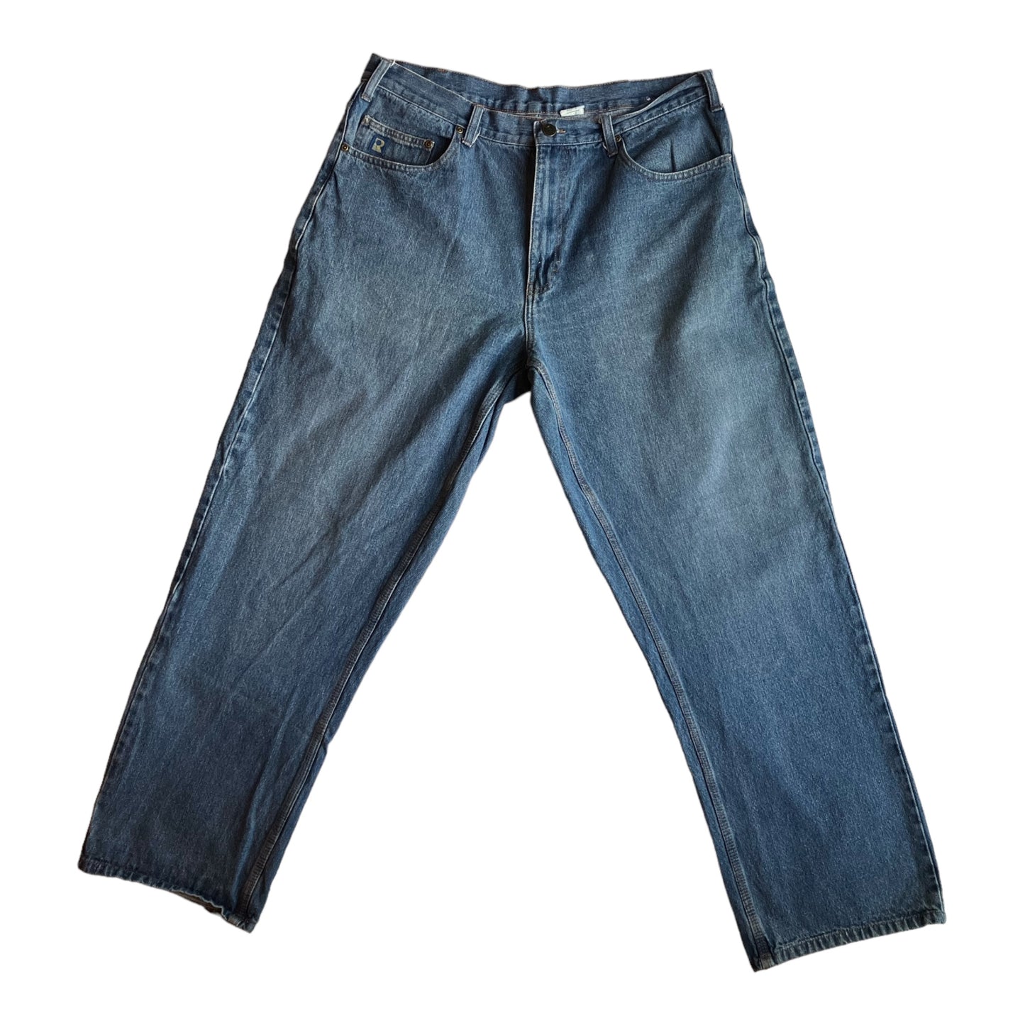 Men's Real Work Wear Blue Jeans